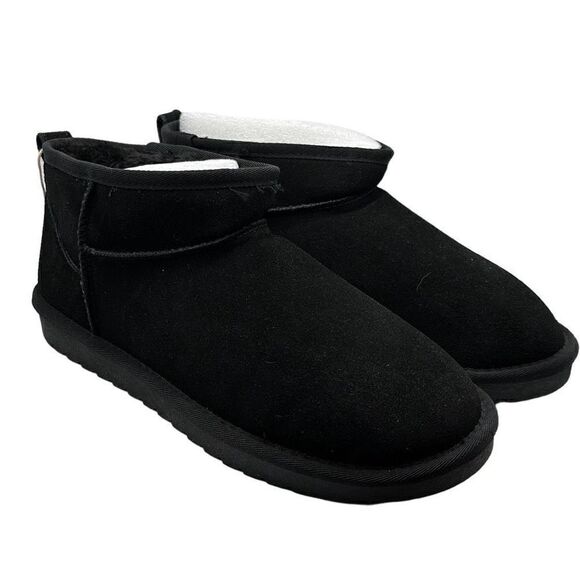 CUSHIONAIRE Women's pull on boot 8 BLACK - Picture 1 of 7